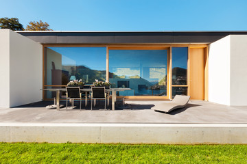 terrasse minimaliste