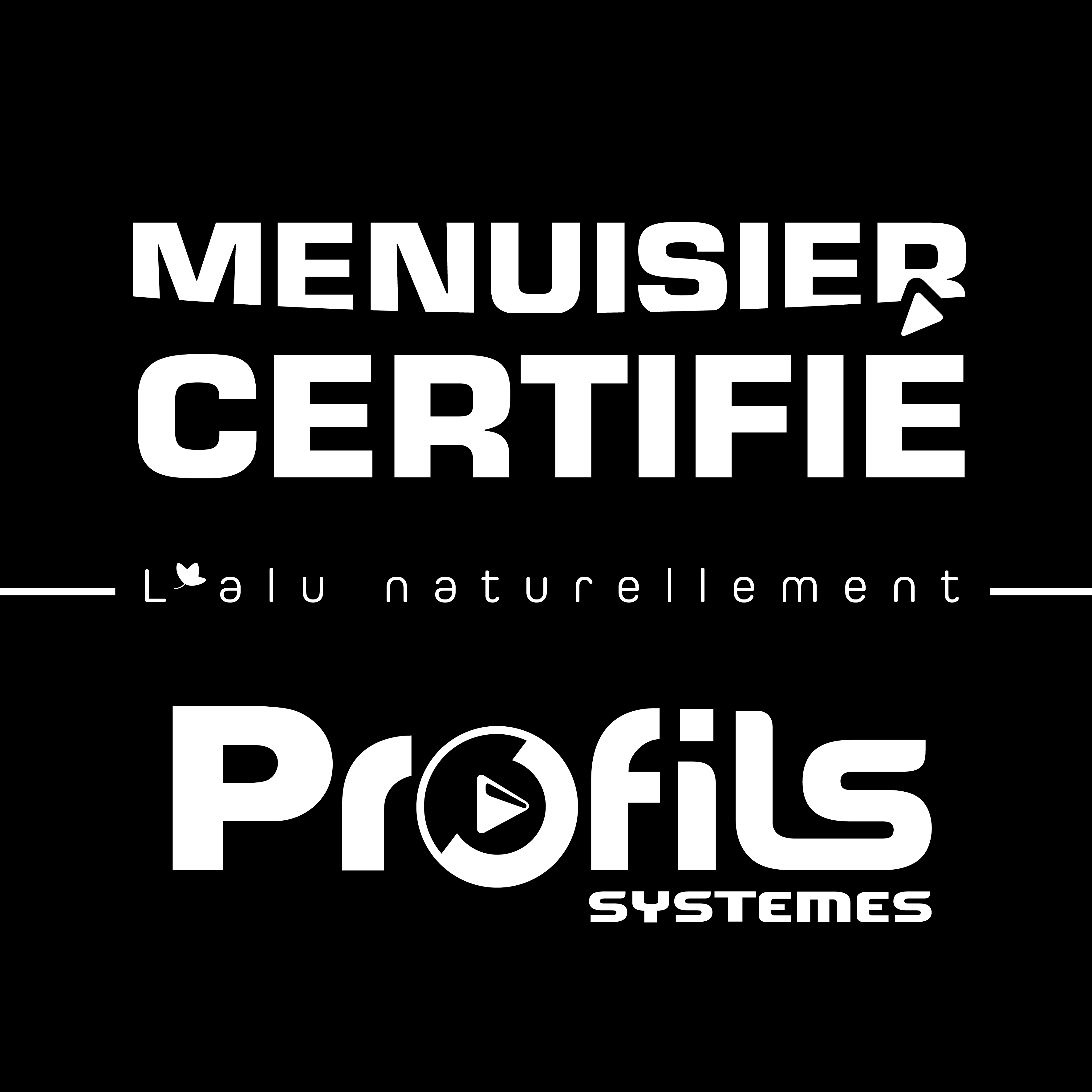 logo menuisier certifié