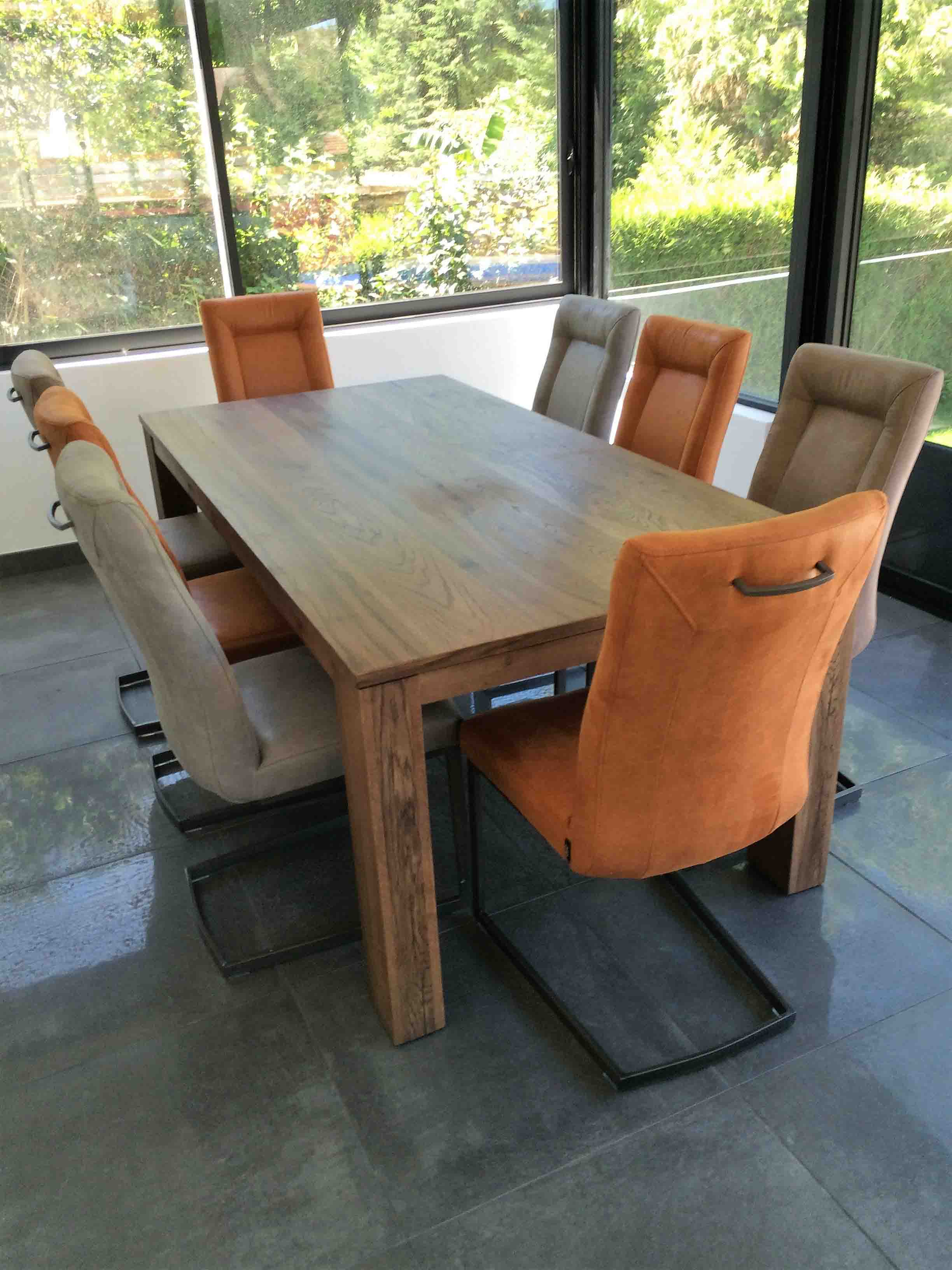 salle à manger table en bois